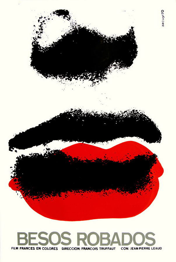 Cuba Grafica Rene Azcuy Besos robados